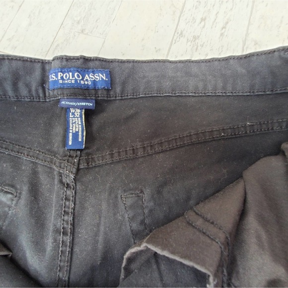 US Poli Assn. Active stretch 36x32 black denim jeans. - Picture 5 of 7